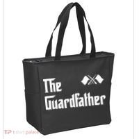Guardfather Guard Dad Army & Military Tote Bag thumb 2