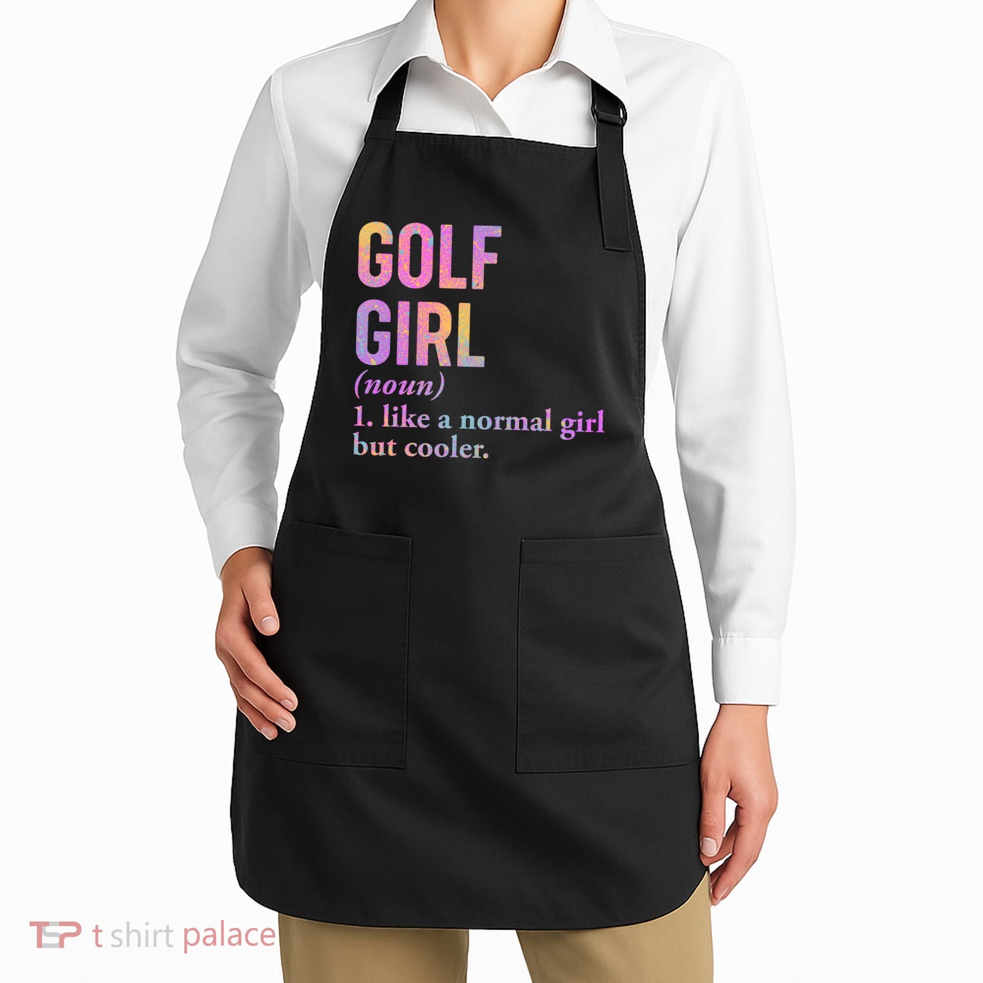 Golf Girl Definition Apron