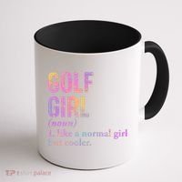 Golf Girl Definition Coffee Mug thumb 1