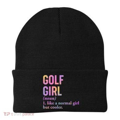 Golf Girl Definition Beanie
