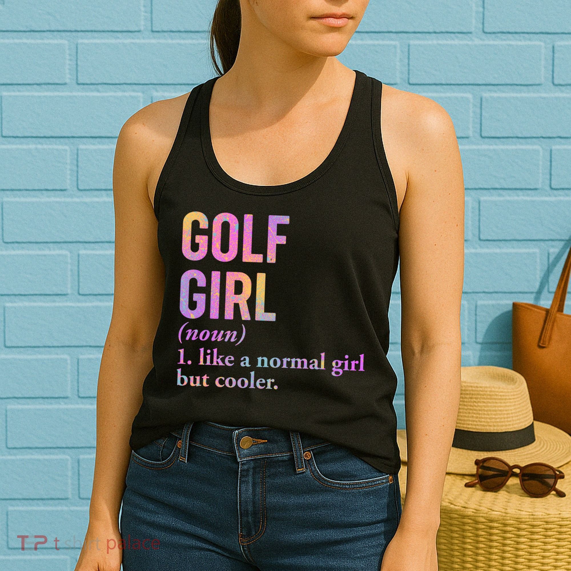 Golf Girl Definition Women's Tank Top