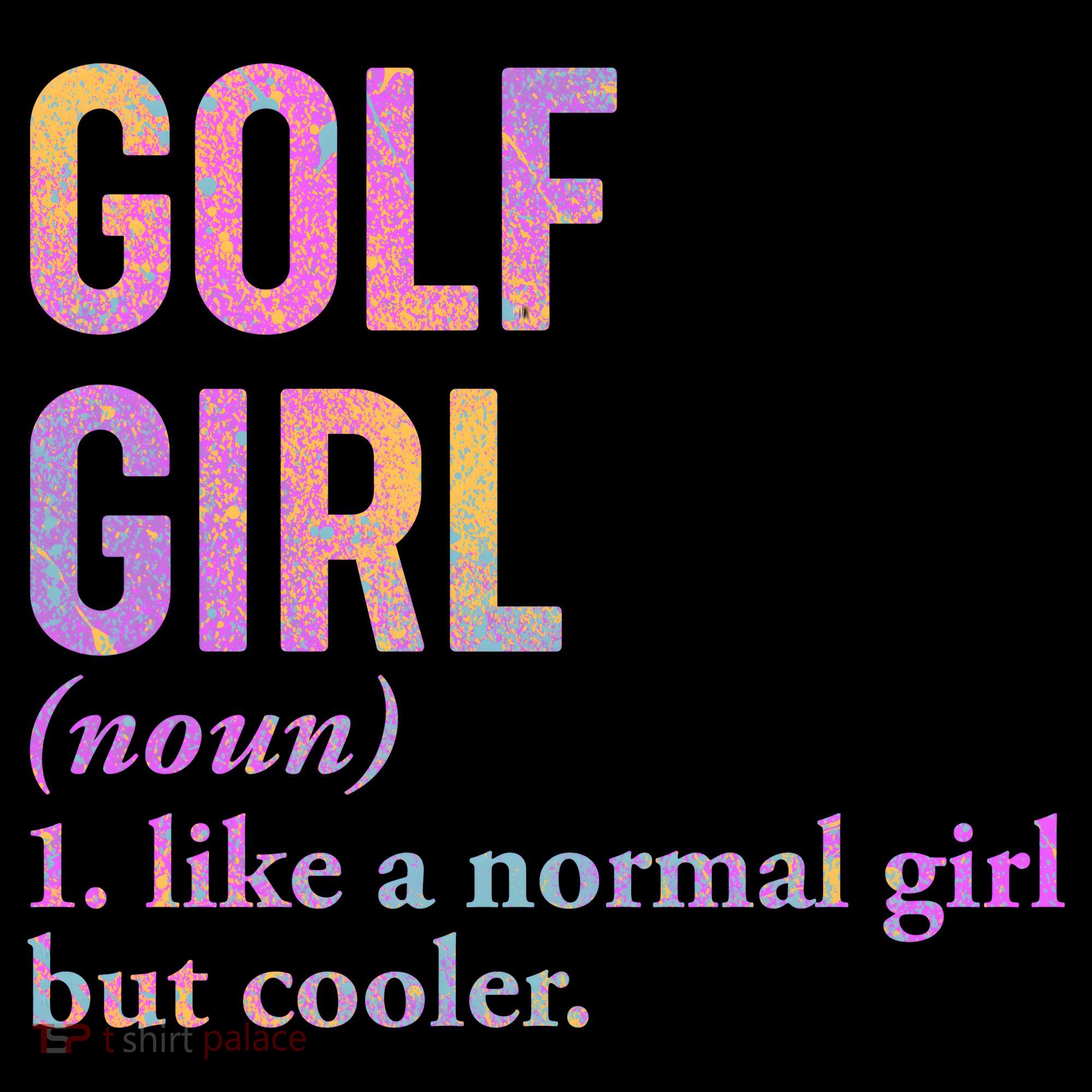 Golf Girl Definition Women's Tank Top