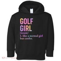 Golf Girl Definition Toddler Hoodie thumb 0