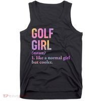 Golf Girl Definition Tank Top thumb 0