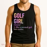 Golf Girl Definition Tank Top thumb 3