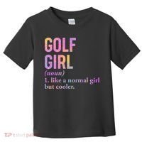 Golf Girl Definition Toddler T-Shirt thumb 0