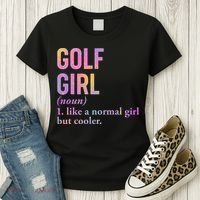 Golf Girl Definition Women's T-Shirt thumb 3