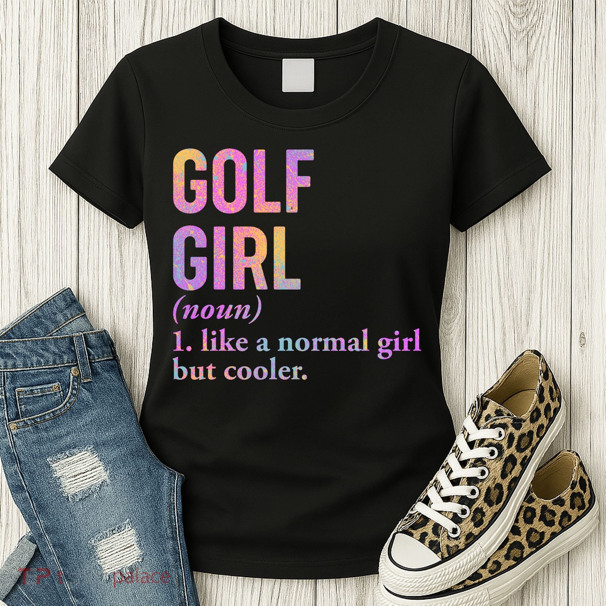 Golf Girl Definition Women's T-Shirt