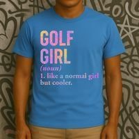 Golf Girl Definition T-Shirt thumb 3