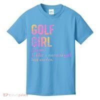 Golf Girl Definition Kids T-Shirt thumb 0