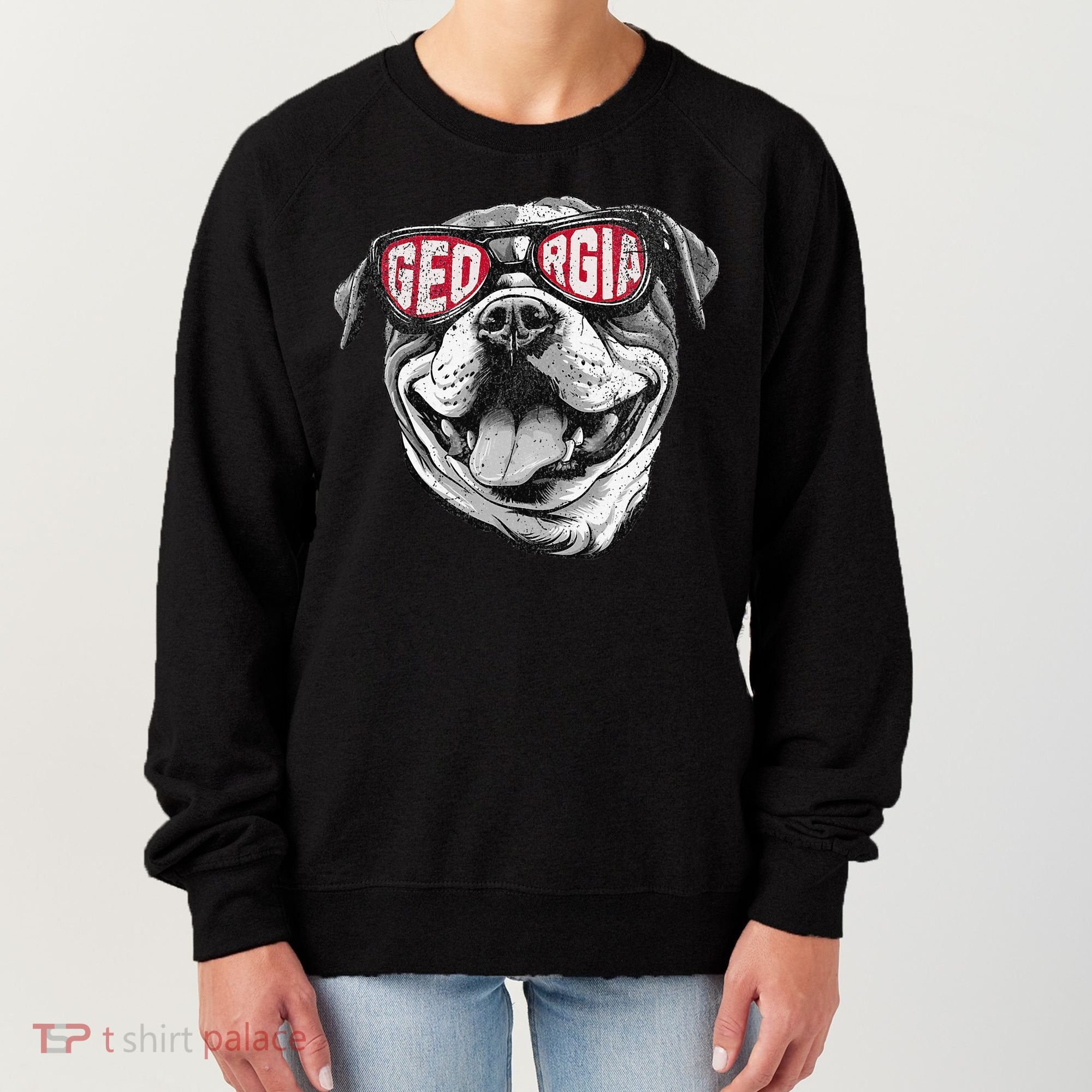 Ga Georgia Dog Sport Lovers Women's Sweatshirt