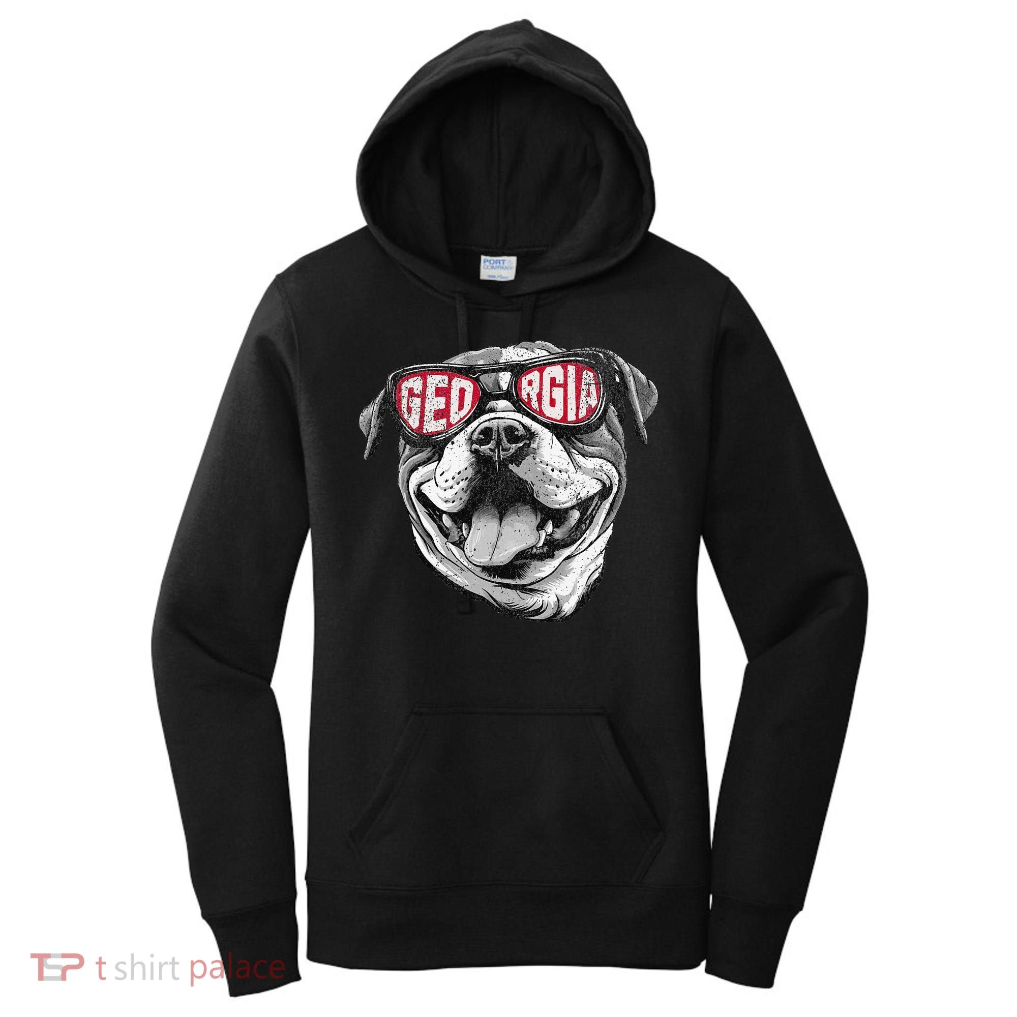 Ga Georgia Dog Sport Lovers Women's Hoodie