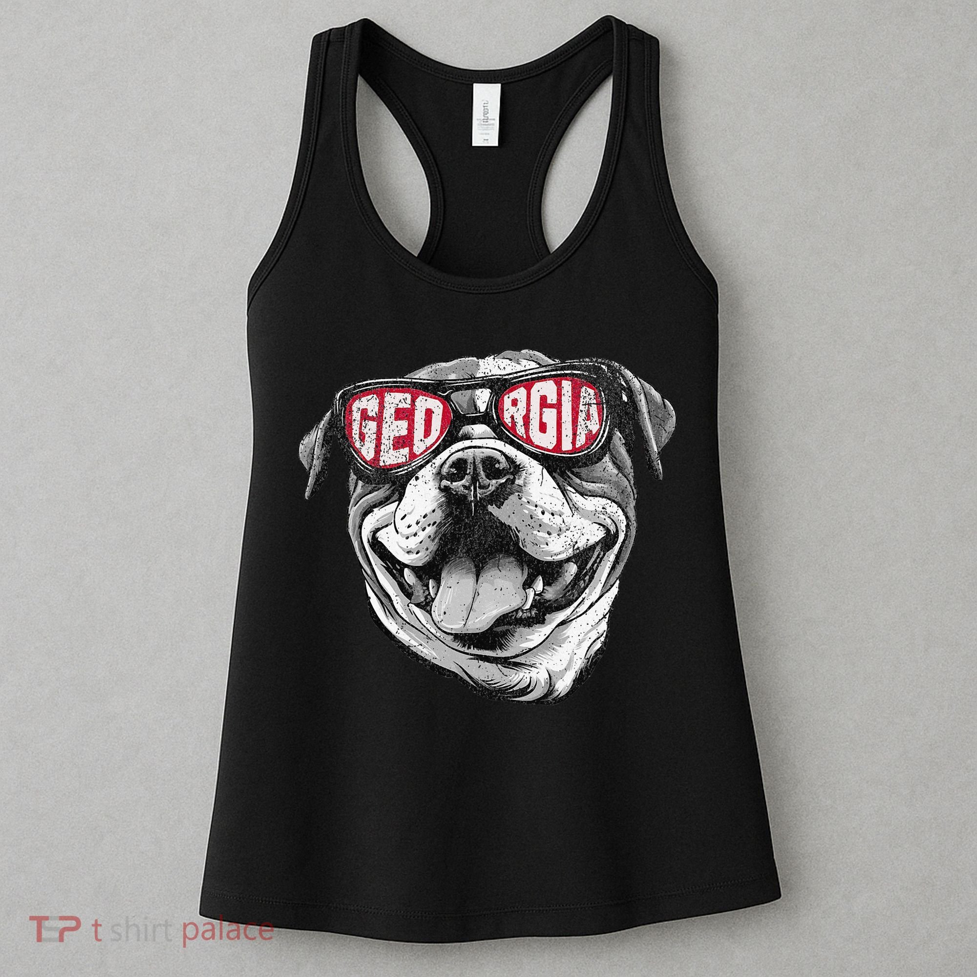 Ga Georgia Dog Sport Lovers Women's Tank Top