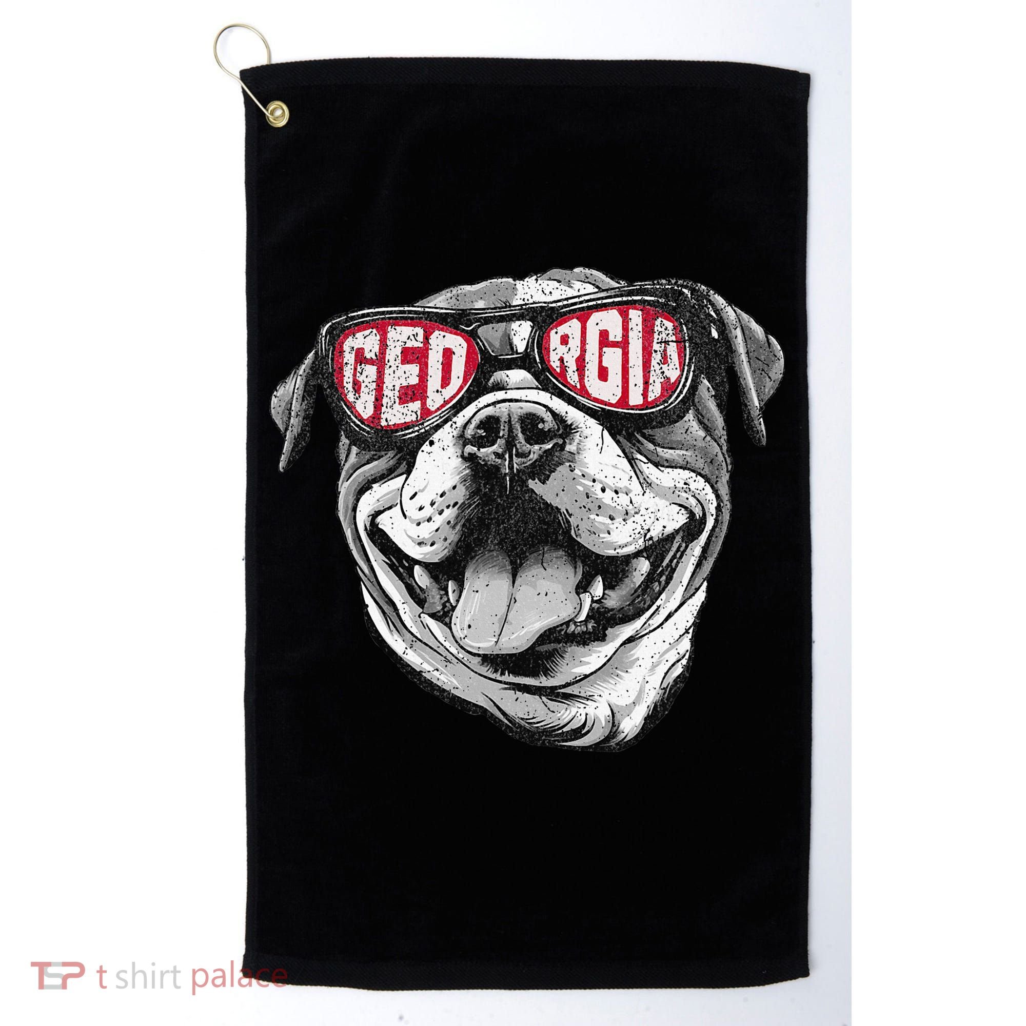 Ga Georgia Dog Sport Lovers Golf Towel