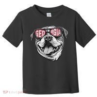 Ga Georgia Dog Sport Lovers Toddler T-Shirt thumb 0