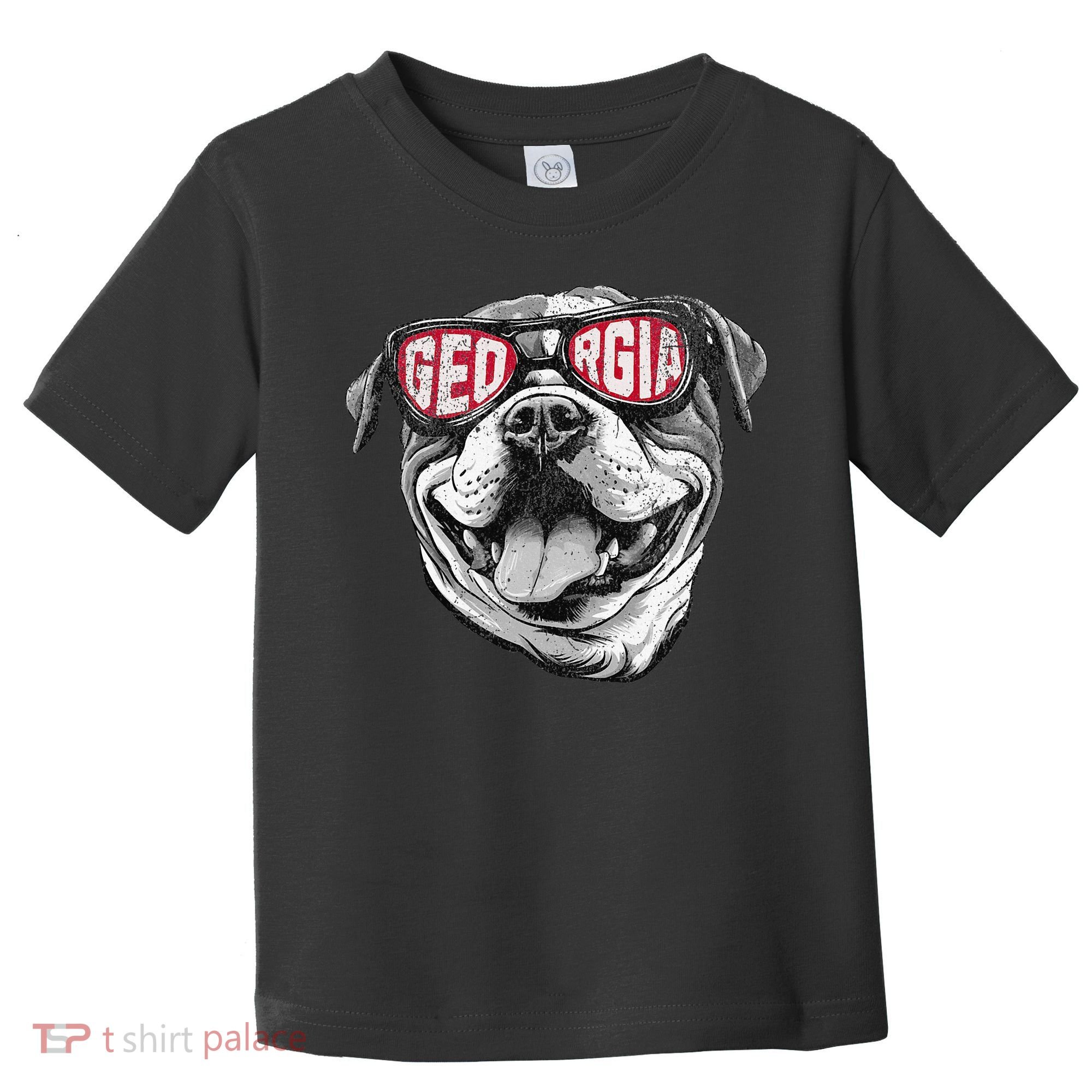 Ga Georgia Dog Sport Lovers Toddler T-Shirt