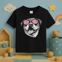 Ga Georgia Dog Sport Lovers Toddler T-Shirt thumb 3