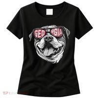 Ga Georgia Dog Sport Lovers Women's T-Shirt thumb 0