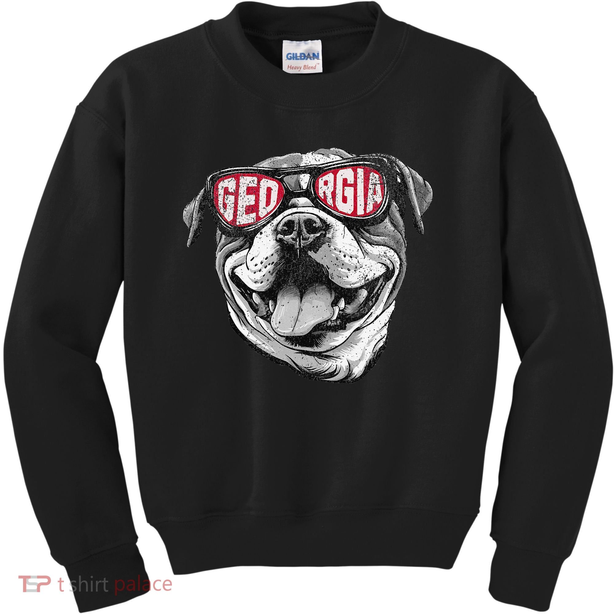 Ga Georgia Dog Sport Lovers Kids Sweatshirt