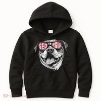 Ga Georgia Dog Sport Lovers Kids Hoodie thumb 0