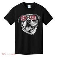 Ga Georgia Dog Sport Lovers Kids T-Shirt thumb 0