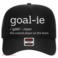 Goalie Goalkeeper Definition Soccer Hockey Player Hat thumb 0