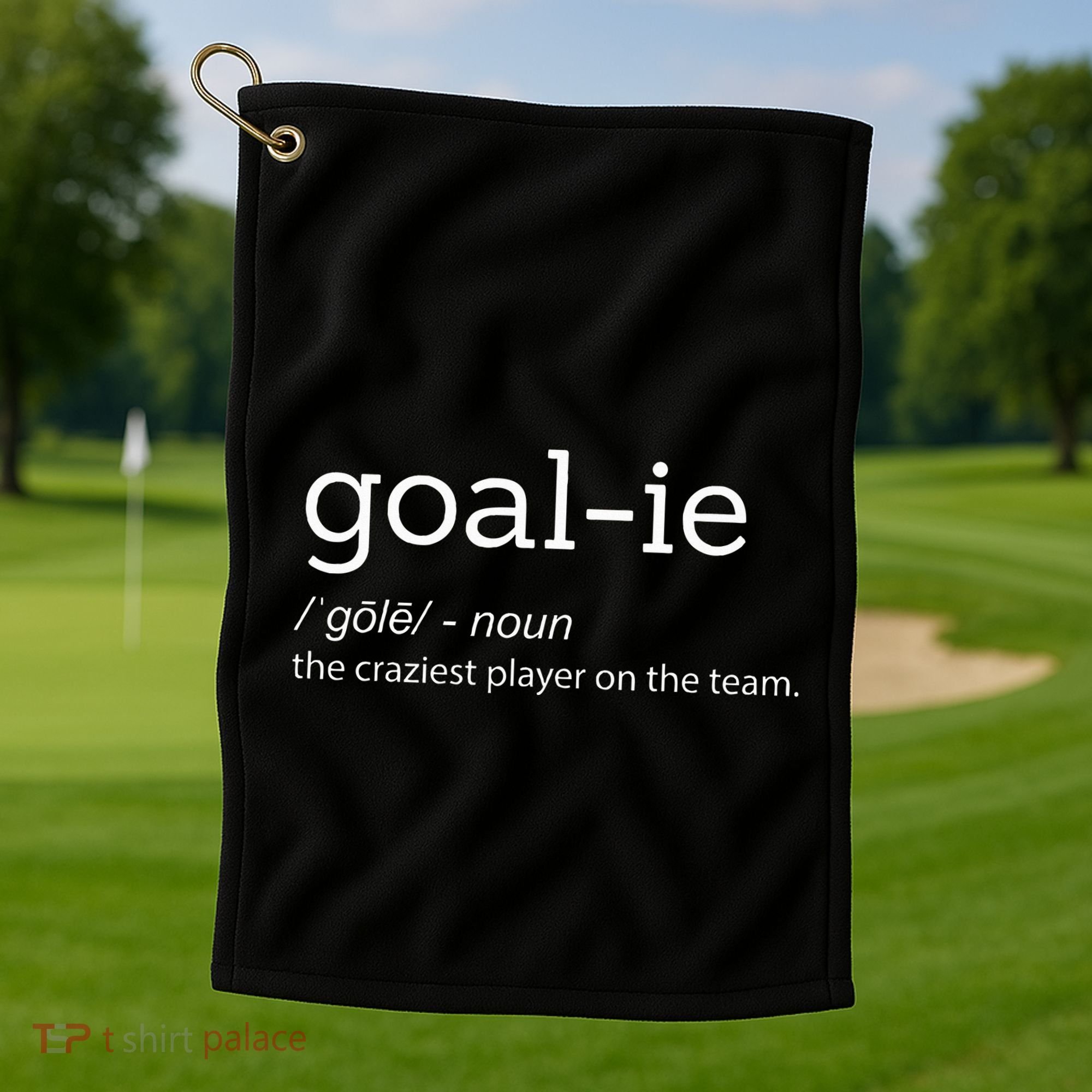 Goalie Goalkeeper Definition Soccer Hockey Player Golf Towel