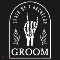 Gothic Groom Death Of A Bachelor Wedding Bachelor Party Polo thumb 3