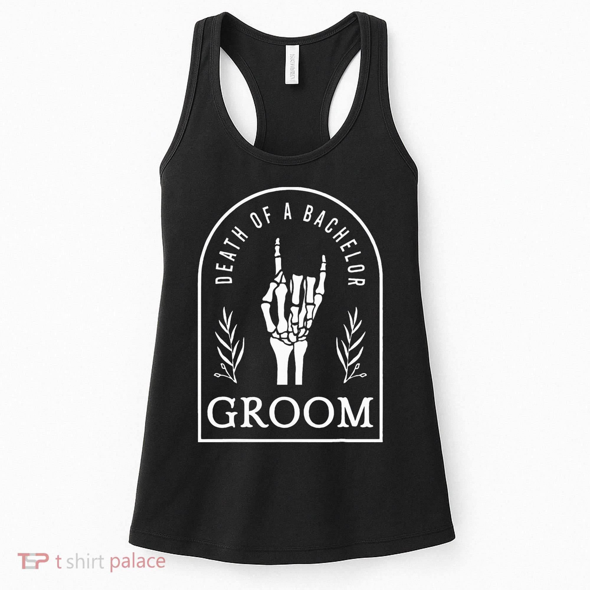 Gothic Groom Death Of A Bachelor Wedding Bachelor Party Women's Tank Top
