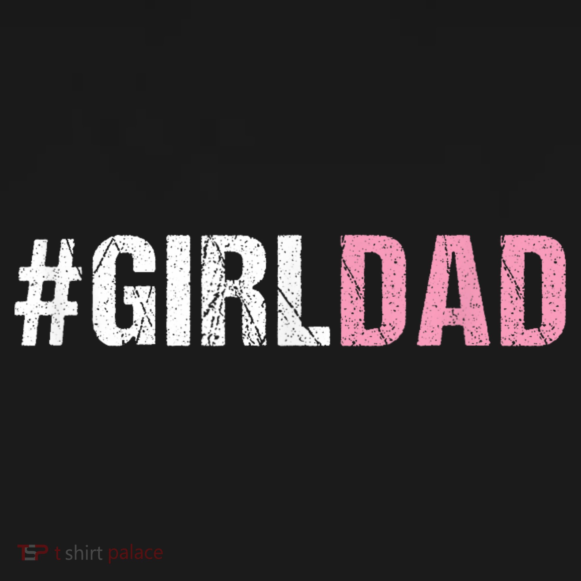 #Girldad Girl Dad Tank Top