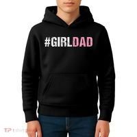 #Girldad Girl Dad Kids Hoodie thumb 4