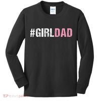 #Girldad Girl Dad Kids Long Sleeve Shirt thumb 0