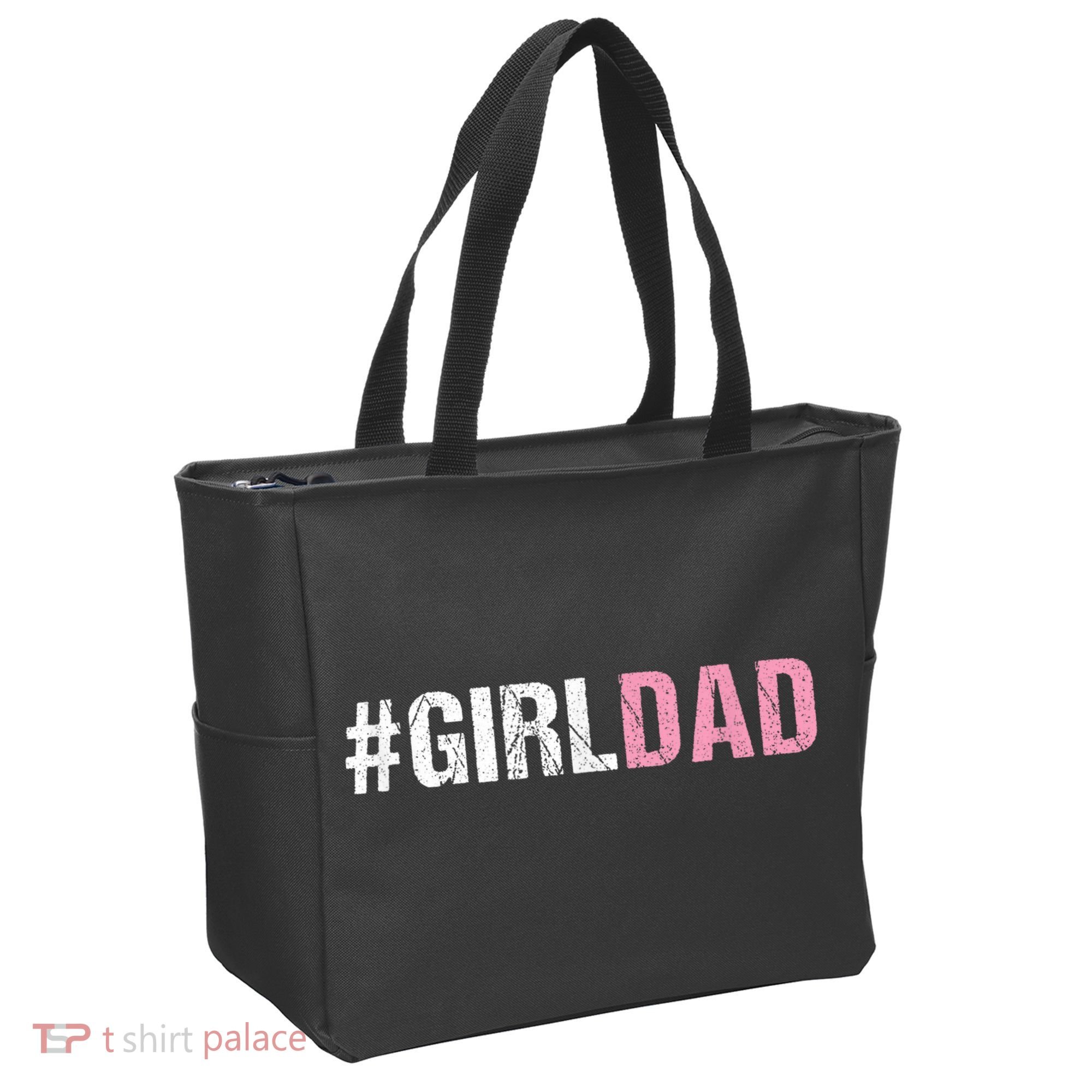 #Girldad Girl Dad Tote Bag