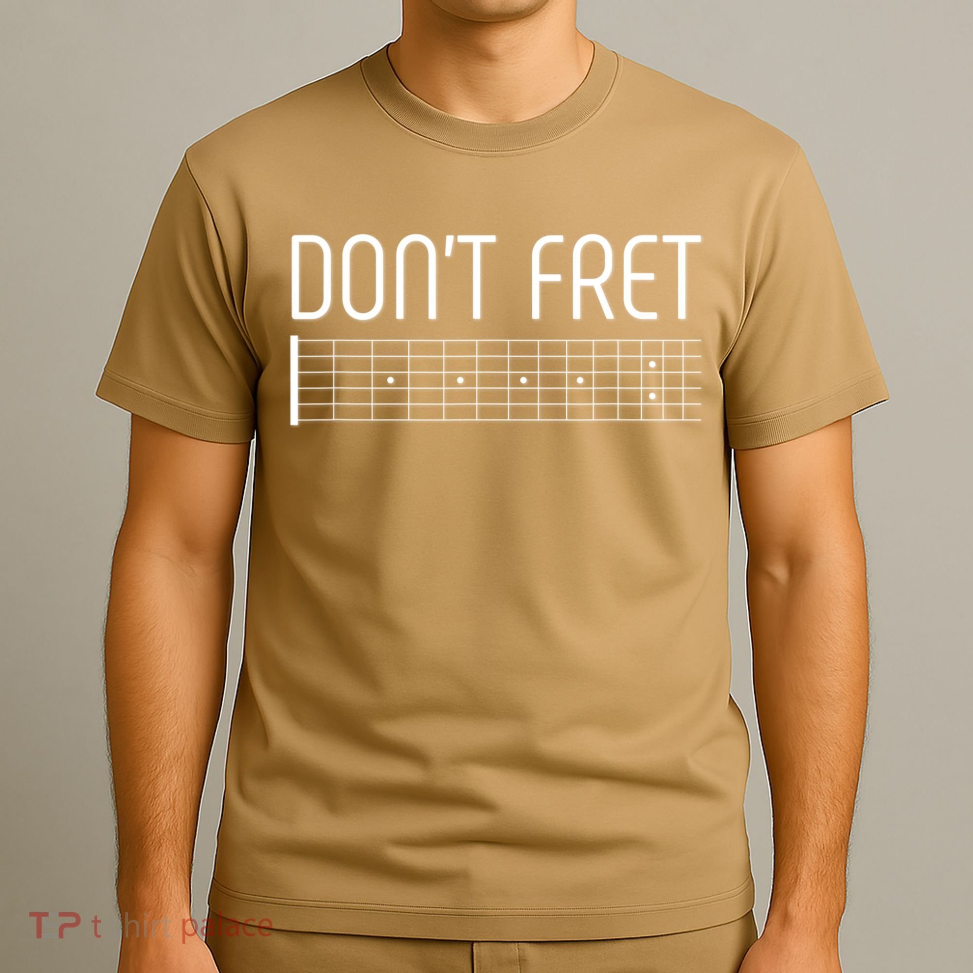 Guitar Gift Don't Fret T-Shirt