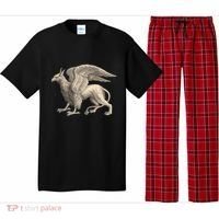 Griffin Gift Eagle Lion Medieval Bird Mythical Creature Gift Pajama Set thumb 0