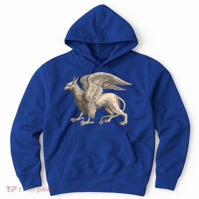 Griffin Gift Eagle Lion Medieval Bird Mythical Creature Gift Hoodie