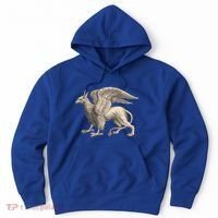 Griffin Gift Eagle Lion Medieval Bird Mythical Creature Gift Hoodie thumb 0