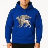 Griffin Gift Eagle Lion Medieval Bird Mythical Creature Gift Hoodie thumb 2
