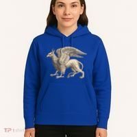 Griffin Gift Eagle Lion Medieval Bird Mythical Creature Gift Hoodie thumb 5