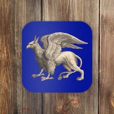 Griffin Gift Eagle Lion Medieval Bird Mythical Creature Gift Coaster