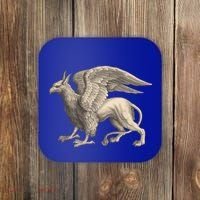 Griffin Gift Eagle Lion Medieval Bird Mythical Creature Gift Coaster thumb 0