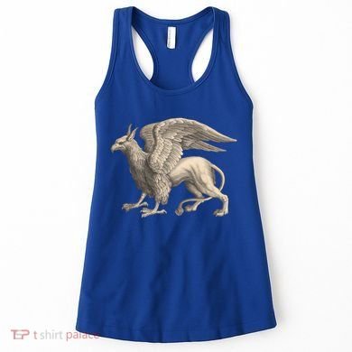 Griffin Gift Eagle Lion Medieval Bird Mythical Creature Gift Women's Tank Top