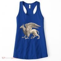 Griffin Gift Eagle Lion Medieval Bird Mythical Creature Gift Women's Tank Top thumb 0