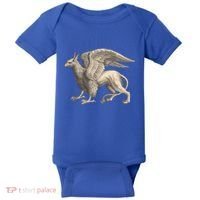 Griffin Gift Eagle Lion Medieval Bird Mythical Creature Gift Baby Bodysuit thumb 0