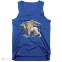 Griffin Gift Eagle Lion Medieval Bird Mythical Creature Gift Tank Top thumb 0