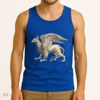 Griffin Gift Eagle Lion Medieval Bird Mythical Creature Gift Tank Top thumb 3