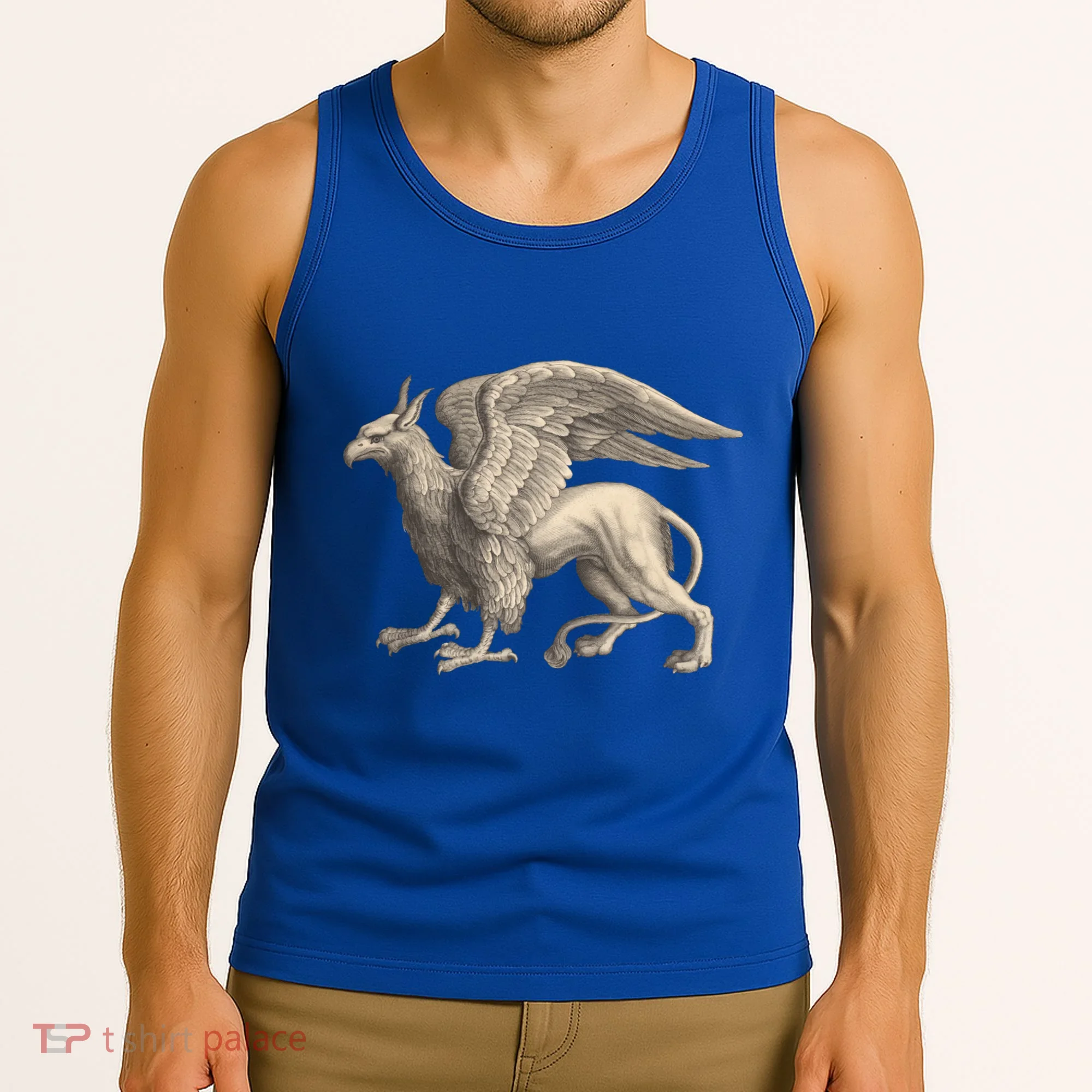 Griffin Gift Eagle Lion Medieval Bird Mythical Creature Gift Tank Top