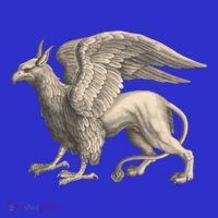 Griffin Gift Eagle Lion Medieval Bird Mythical Creature Gift Tank Top thumb 6