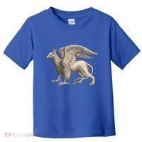Griffin Gift Eagle Lion Medieval Bird Mythical Creature Gift Toddler T-Shirt thumb 0