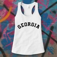 Georgia Women's Tank Top thumb 3